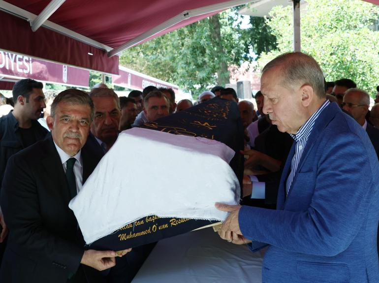 Cumhurbaşkanı Erdoğan, Hayati Yazıcı’nın annesinin cenaze törenine katıldı