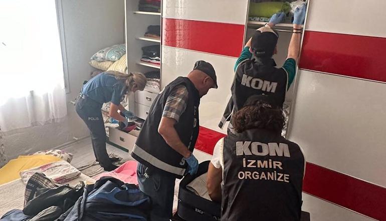 İzmir merkezli 3 ilde Kelebek operasyonunda 17 gözaltı