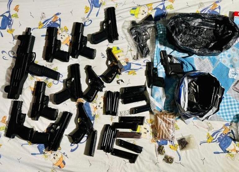 Eyüpsultanda silah operasyonu