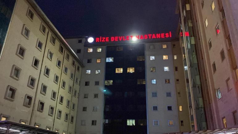 Rize Devlet Hastanesi Acil Servisinde silahlı saldırı: 5 yaralı; o anlar kamerada