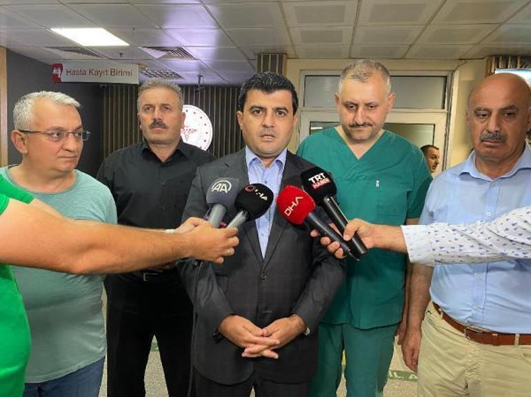 Rize Devlet Hastanesi Acil Servisinde silahlı saldırı: 5 yaralı; o anlar kamerada