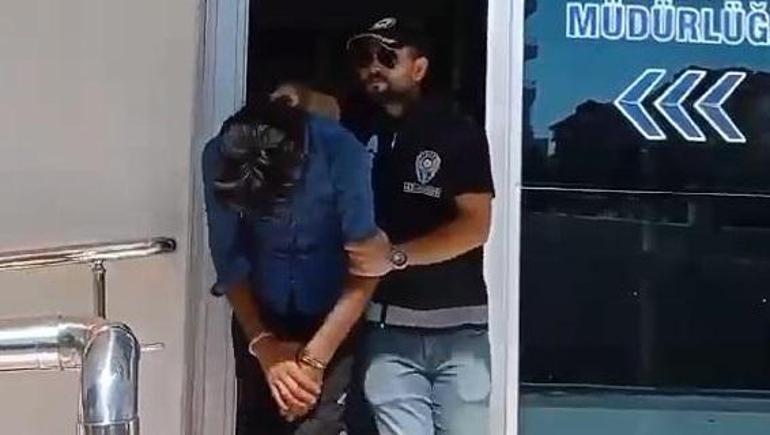 Yeni araba aldım diyerek çaldığı otomobille arkadaşlarını gezdirdi