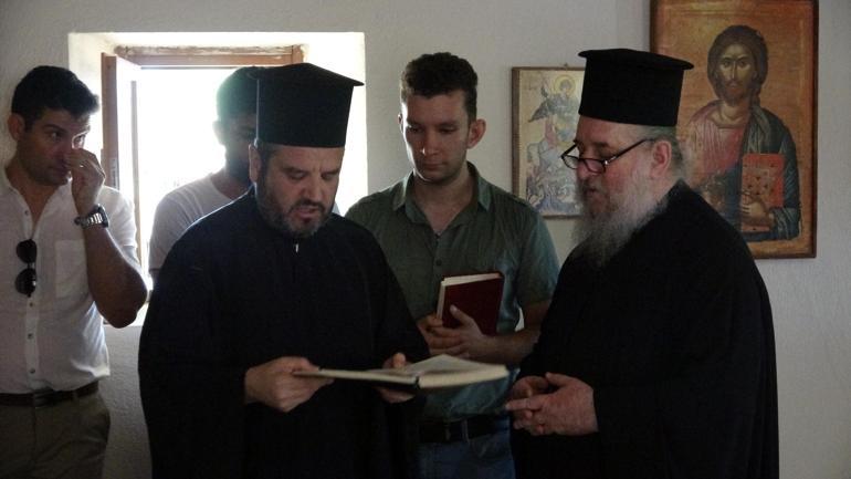 Bozcaadada Aya Paraskevi Günü ayini yapıldı