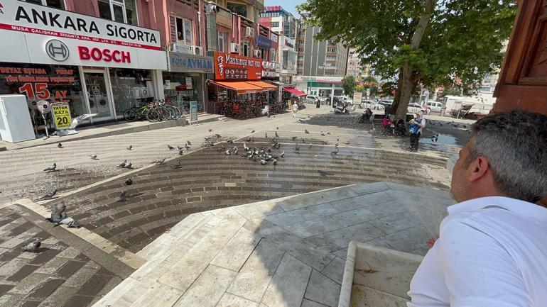 Bursalılar uyarıları dikkate aldı, meydan güvercinlere kaldı