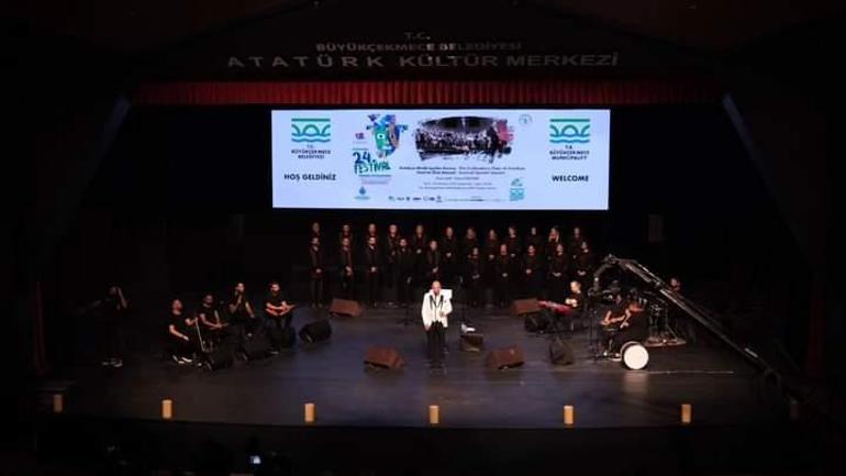 Antakya Medeniyetler Korosu Büyükçekmece’de konser verdi