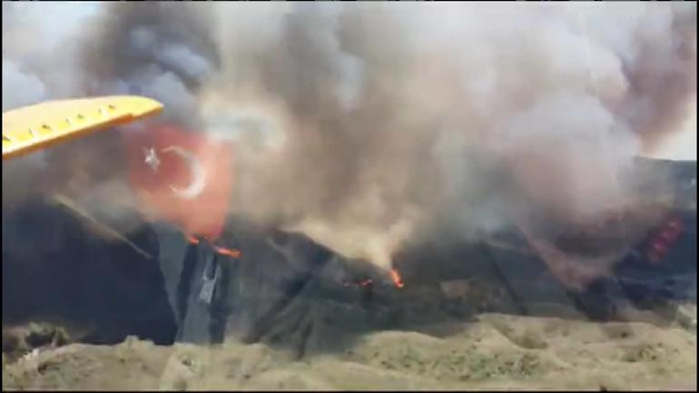 Yunanistan’da yangınlara 11 ülke destek veriyor