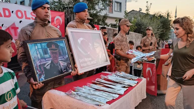 Binbaşı Arslan Kulaksız, şehit edildiği yerde anıldı