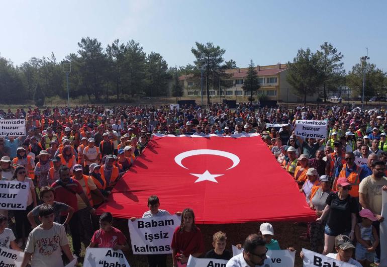 Yeniköy Kemerköy Termik Santral çalışanları: Kaderimizle ilgili başkalarının karar vermesine müsaade etmeyeceğiz