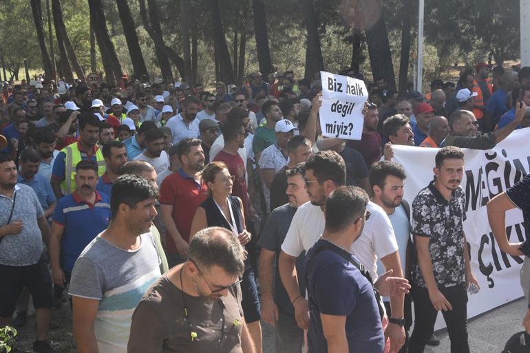 Yeniköy Kemerköy Termik Santral çalışanları: Kaderimizle ilgili başkalarının karar vermesine müsaade etmeyeceğiz