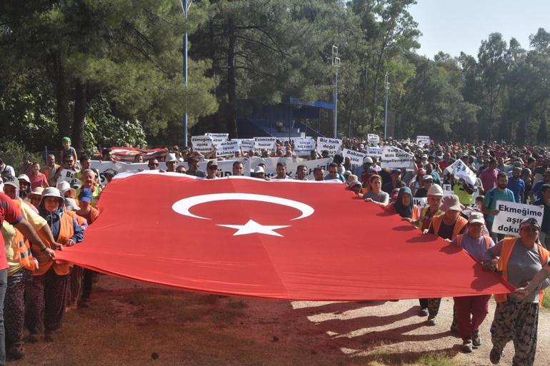 Yeniköy Kemerköy Termik Santral çalışanları: Kaderimizle ilgili başkalarının karar vermesine müsaade etmeyeceğiz