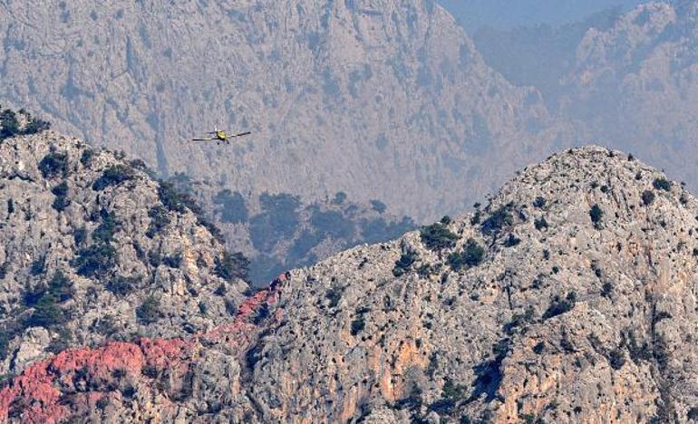 Kemerdeki orman yangını 5inci gününde kontrol altına alındı