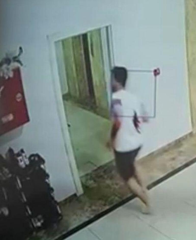 Gaziantepte kardeş cinayeti güvenlik kamerasında