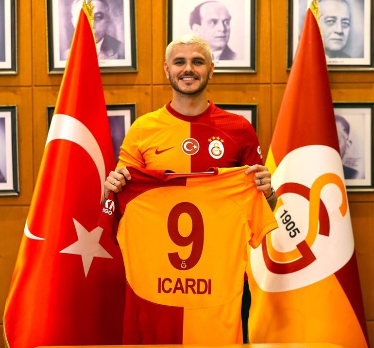 Galatasaray, Icardi ile 3 yıllığına anlaştığını açıkladı