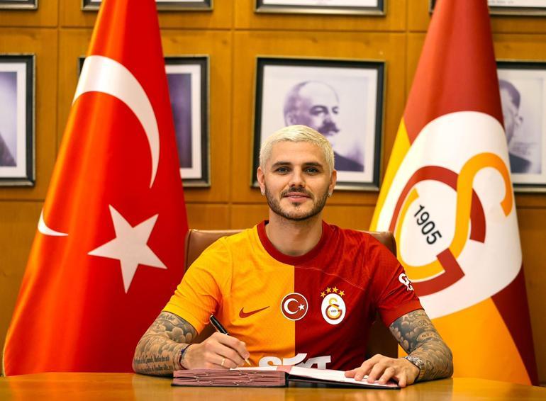 Galatasaray, Icardi ile 3 yıllığına anlaştığını açıkladı