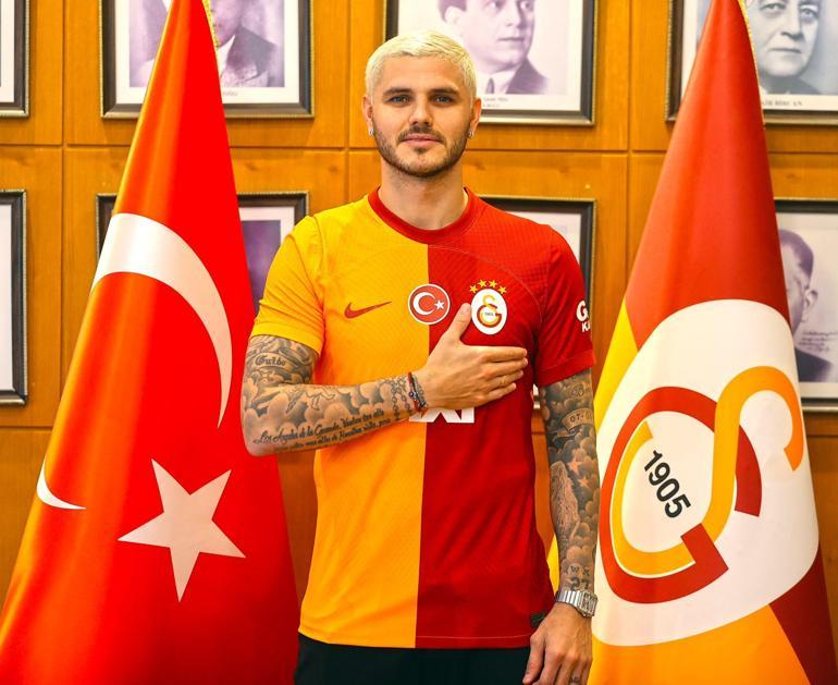 Galatasaray, Icardi ile 3 yıllığına anlaştığını açıkladı