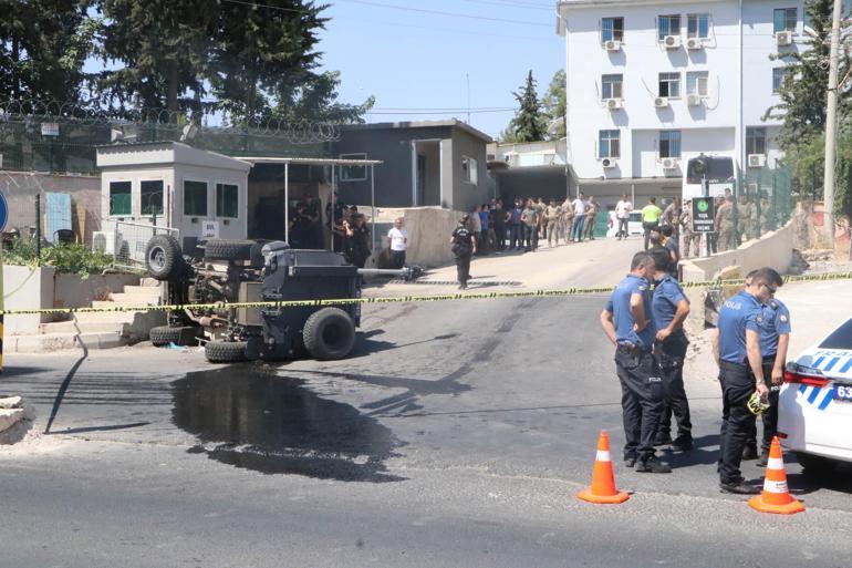 Şanlıurfa’da zırhlı polis aracı devrildi: 1 şehit
