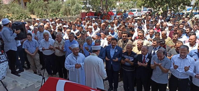 Kaza şehidi polis memuru, son yolculuğuna uğurlandı