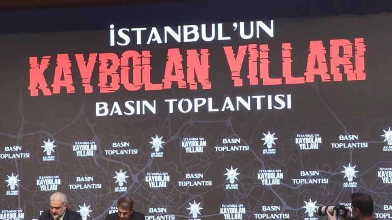 AK Partiden İstanbulun Kaybolan Yılları toplantısı