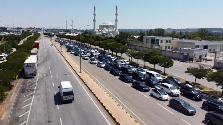 Gurbetçilerin dönüş yolculuğu başladı