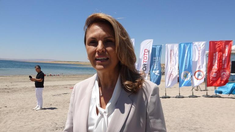 Kırşehirde Optimist Yelken Yarışlarının startı verildi