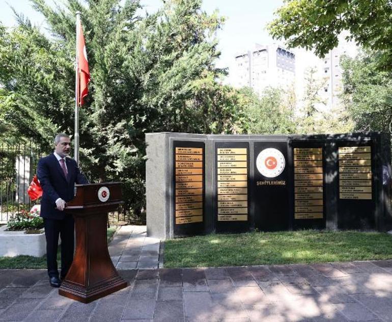 Bakan Fidandan Anıtkabir ve şehitlik ziyareti