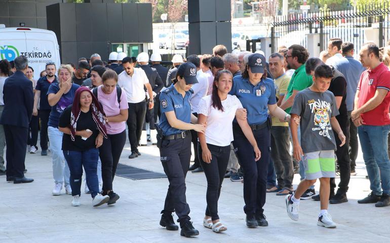 Kalp krizinden hayatını kaybeden polis memuru için Tekirdağda tören