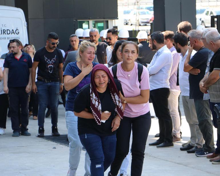 Kalp krizinden hayatını kaybeden polis memuru için Tekirdağda tören