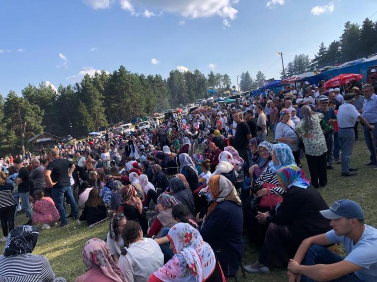 Artvinde 1400 rakımlı yaylada Gürcü Festivali
