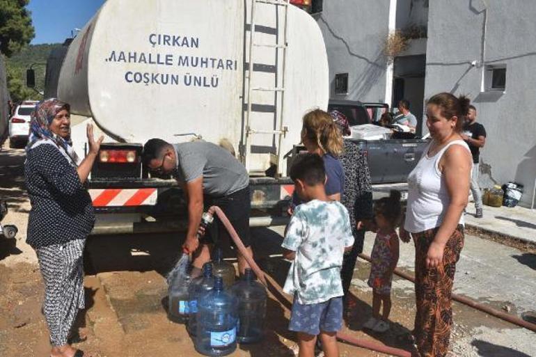 Bodrumda su sorunu sürüyor, mahalleli çözüm bekliyor