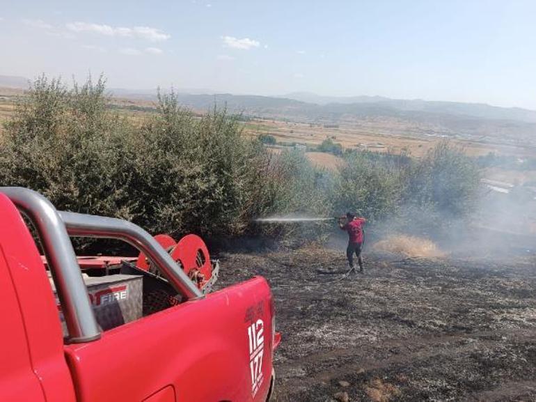 Bingölde orman yangını