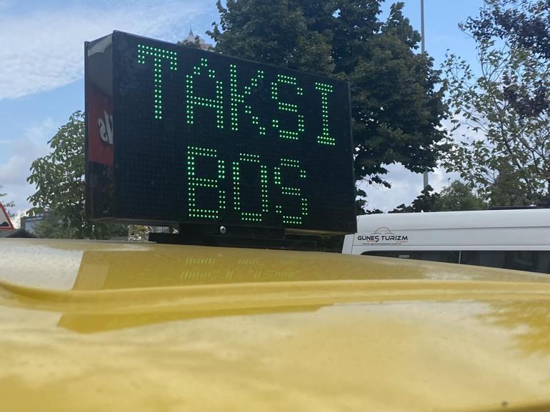 Taksicilerin lambaları akıllanmadı