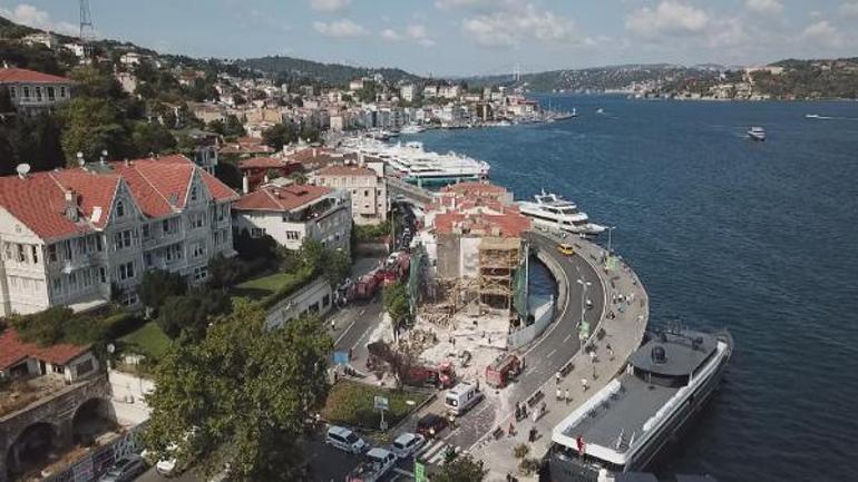 Kuruçeşmede restorasyon çalışmalarında 4 katlı bina çöktü: 1 ölü, 1 yaralı