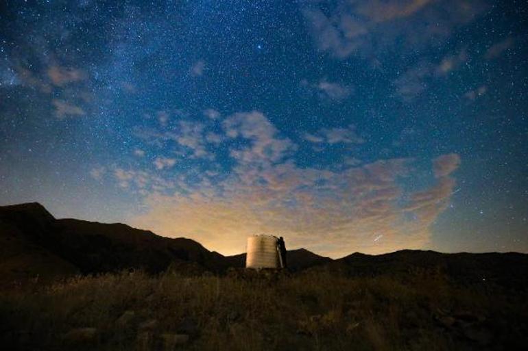 Vanda perseid meteor yağmurunu gözlemlediler