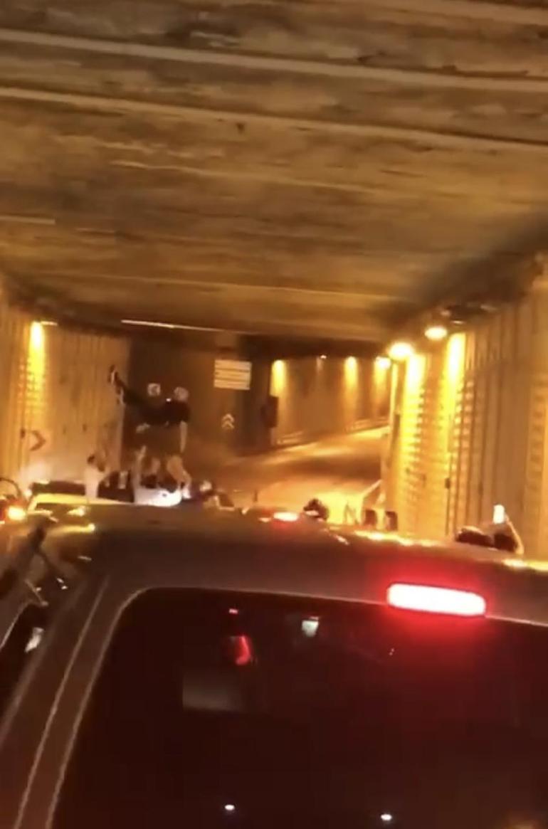 Ümraniye’de tüneli kapatanlara para cezası