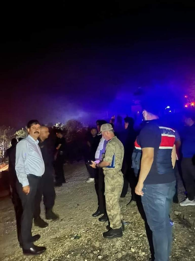 Kırşehirde ağaçlık alanda çıkan yangın, askeri bölgeye sıçradı