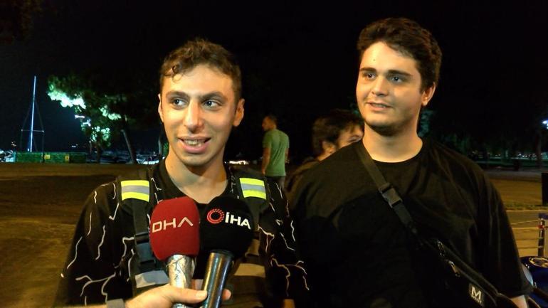 Kadıköyde tek teker üzerinde giden motosikletli polise yakalandı