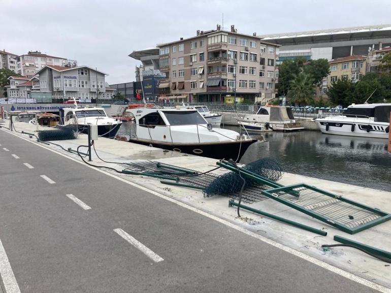 Kadıköyde İBB ve Su Ürünleri Kooperatifi arasında çit tartışması