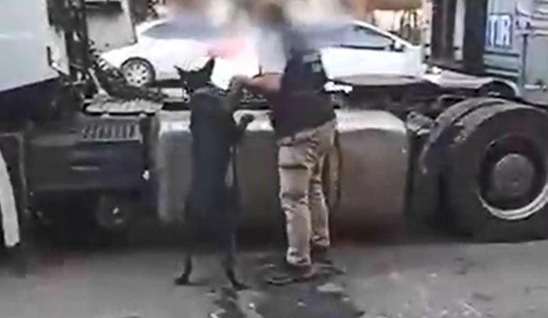 Gaziantepte TIRda 29,5 kilo eroin ele geçirildi