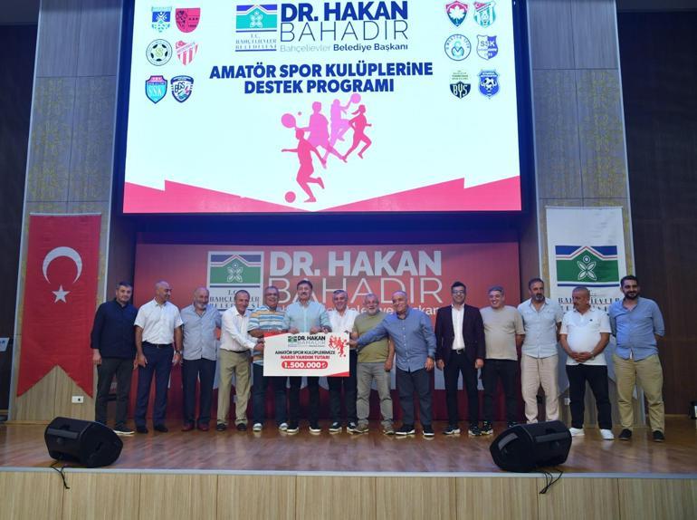 Bahçelievler’de amatör spor kulüplerine 1,5 milyon TL’lik yardım