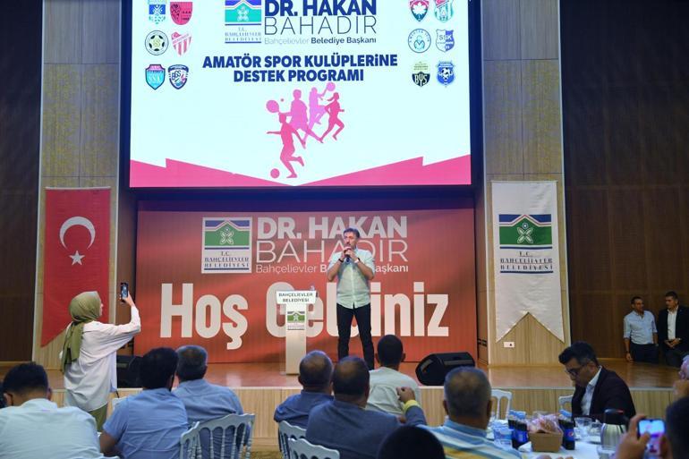 Bahçelievler’de amatör spor kulüplerine 1,5 milyon TL’lik yardım