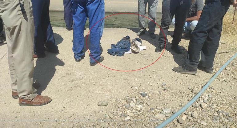 Sulama kanalının kenarında elbisesi bulunan Rojvan, aranıyor