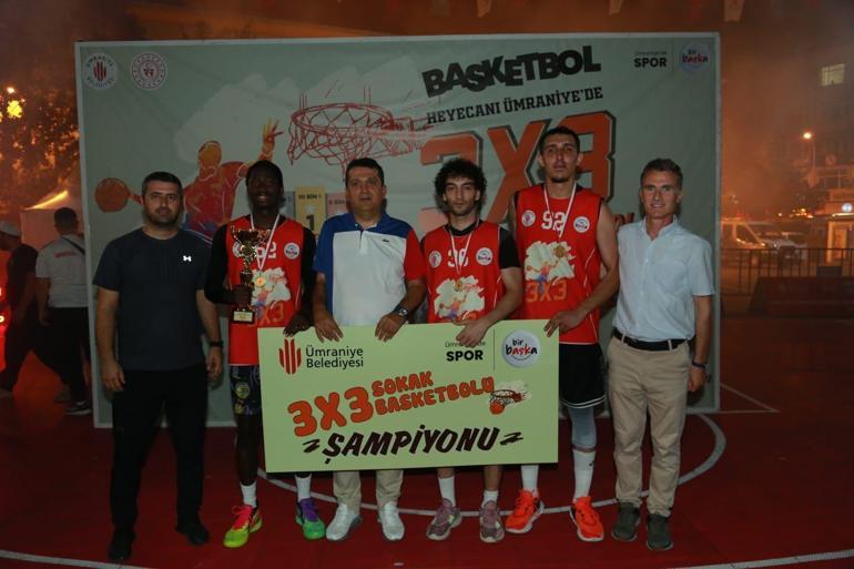 Ümraniyede Sokak Basketbol Turnuvası’nda şampiyonlar belli oldu