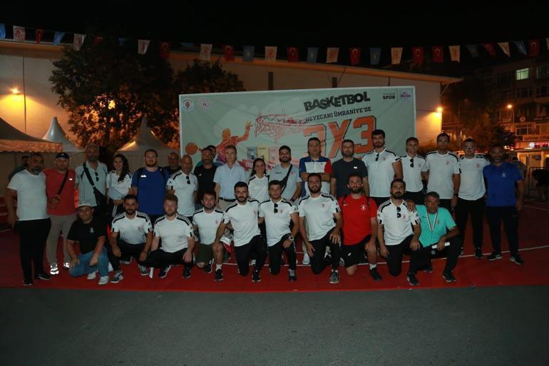 Ümraniyede Sokak Basketbol Turnuvası’nda şampiyonlar belli oldu