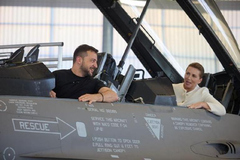 Danimarka, Ukrayna’ya 19 adet F-16 verecek