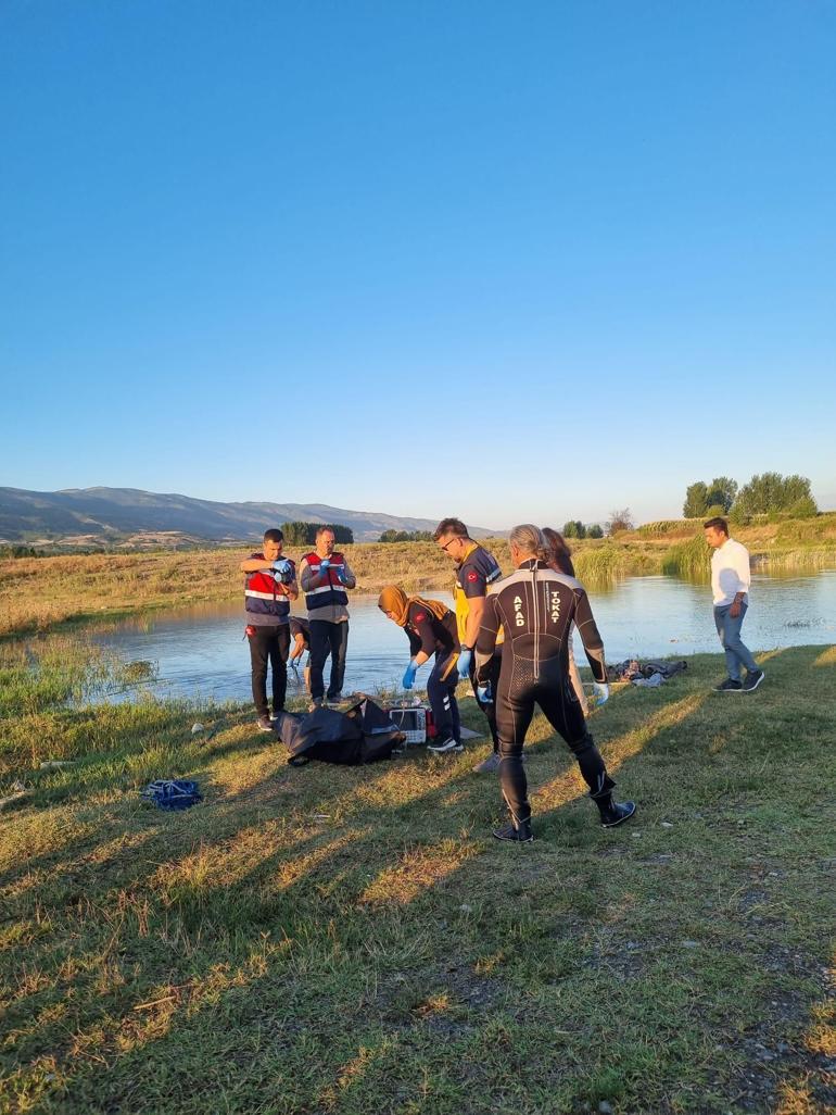 Girdiği gölette ölü bulundu
