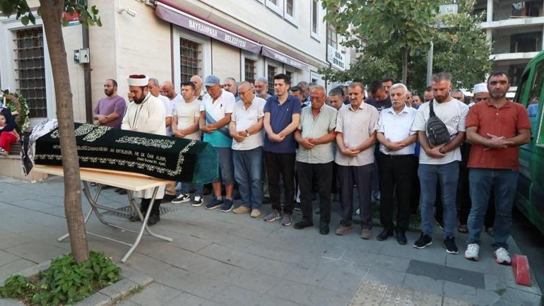 Bayrampaşada eşi tarafından öldürülen Meryem Çap son yolculuğuna uğurlandı