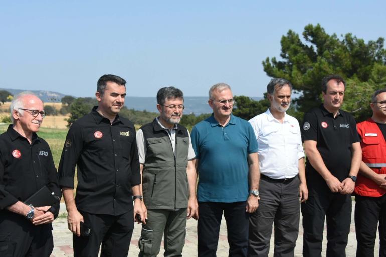 Çanakkaledeki orman yangını 3üncü günde kontrol altında