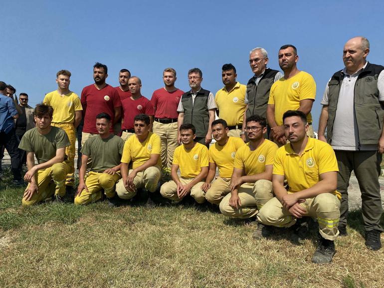 Çanakkaledeki orman yangını 3üncü günde kontrol altında