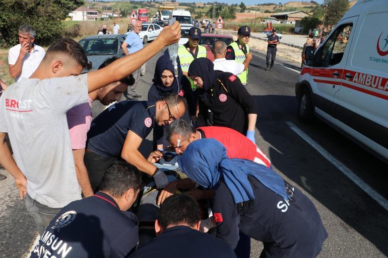 Otomobiller çarpıştı; uzman çavuş hayatını kaybetti, 3ü çocuk, 7 yaralı