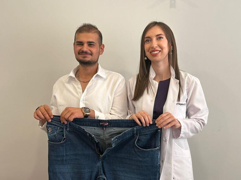 8 ayda 75 kilo verdi; arkadaşları tanıyamadı